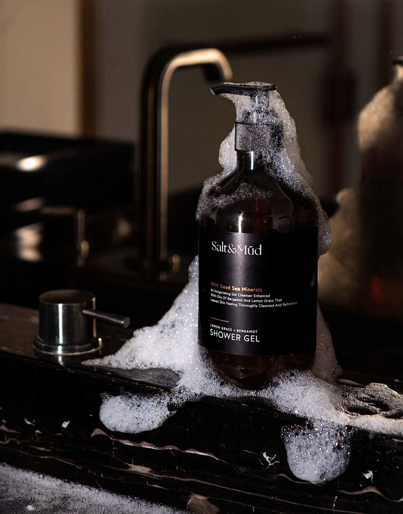 Shower Gel With Dead Sea Minerals 500ml - Salt And Mud